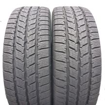 225/65 R16C 2x CONTINENTAL 112/110R VanContactWinter Winterreifen 2023 10mm WIE NEU 