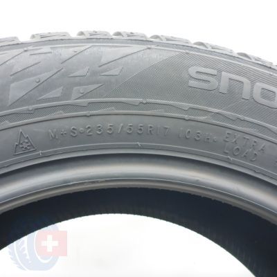 7. 235 55 17 4x NOKIAN 235/55 R17 103H XL Snowproof 2 Winterreifen 2025 VOLL WIE NEU