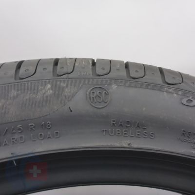 8.  225 45 18 2x PIRELLI  225/45 R18 91Y Cinturato P7 RFT BMW Sommerreifen 2019/20 Ungebraucht   