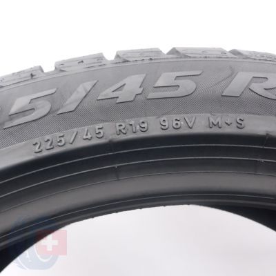 6.  225 45 19 2x PIRELLI 225/45 R19 96V XL Winter Sottozero 3 96V Winterreifen 2016 Ungebraucht  