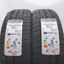 4. 195 60 16C 4x CONTINENTAL 195/60 R16C 99/97T VanContact Winter Winterreifen 2022 VOLL 