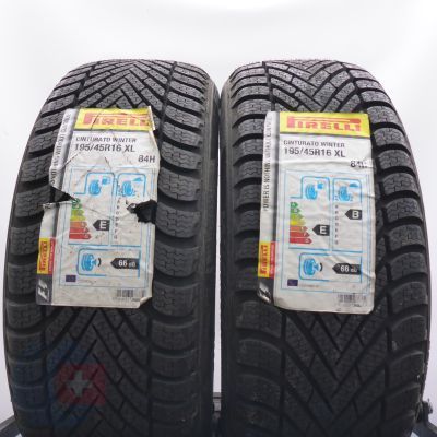 6. 195 45 16 4x PIRELLI 195/45 R16 84H XL Cinturato Winter Winterreifen 2019 Ungebraucht
