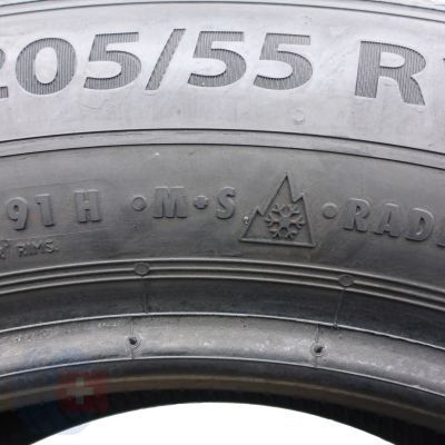 2. 205 55 16 2x BARUM 205/55 R16 91H Polaris 5 Winterreifen 6,5-6,8mm 2020