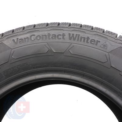 5. 225/65 R16C 2x CONTINENTAL 112/110R VanContactWinter Winterreifen 2023 10mm WIE NEU 