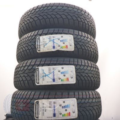 185 65 14 4x CONTINENTAL 185/65 R14 86T WinterContact TS 870 Winterreifen 2022 Ungebraucht   
