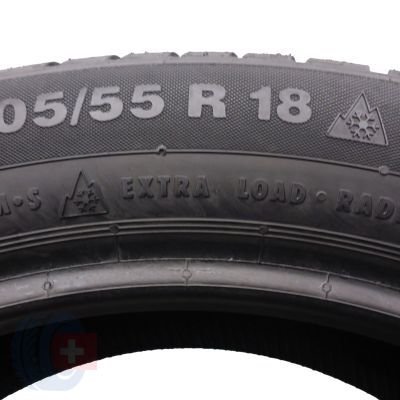 6.  205 55 18 1x CONTINENTAL 96H XL ContiWinterContact TS 830 P BMW Winterreifen 2022 8,2mm