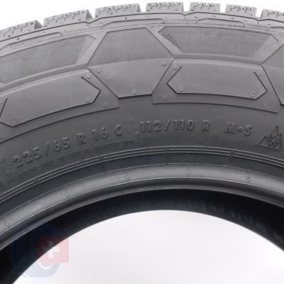 5. 225 65 16C 2x CONTINENTAL 225/65 R16C 112/110R VanContact Winter Winterreifen 2023 WIE NEU 9mm