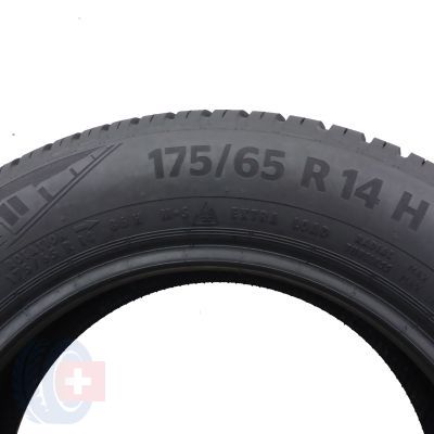 6.  175 65 14 2 x CONTINENTAL 175/65 R14 86H XL All SeasonContact Ganzjahrerreifen 2017/21 6.2-7.2mm