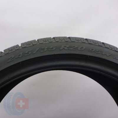 7. 245 35 20 2x PIRELLI 245/35 R20 95W Sottozero Winter 270 Serie II AMS Winterreifen 2019/20 6,2-6,3mm