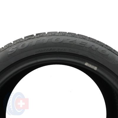 6. 255 45 19 2x PIRELLI 255/45 R19 100V Sottozero Winter 240 SerieII N0 Winterreifen 2024 6,8-7,2mm