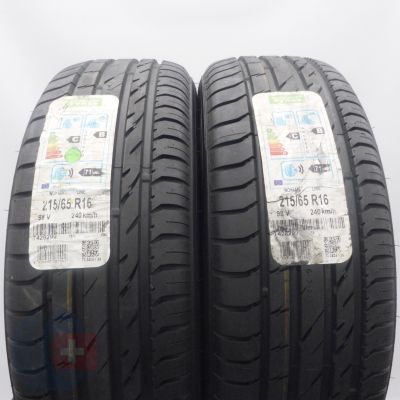 215 65 16 2x NOKIAN 215/65 R16 98V Line Sommerreifen 2015 VOLL Ungebraucht  