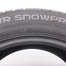 7. 215 55 17 4x NOKIAN 215/55 R17 98V XL WR Snofproof P Winterreifen 2021 8,5-8mm