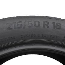 5. 4 x CONTINENTAL 215/50 R18 92V EcoContact 6Q Sommerreifen DOT20/19 6-6,2mm