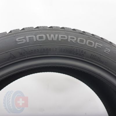5. 205 50 17 2x NOKIAN 205/50 R17 93V XL Snowproof 2 Winterreifen 2023 7,2-6,5mm