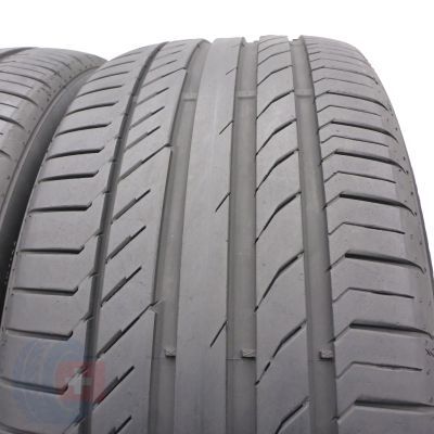 3. 255 40 21 2x CONTINENTAL 255/40 R21 102Y XL ContiSportContact 5 BMW Seal Sommerreifen 6,2mm 2015