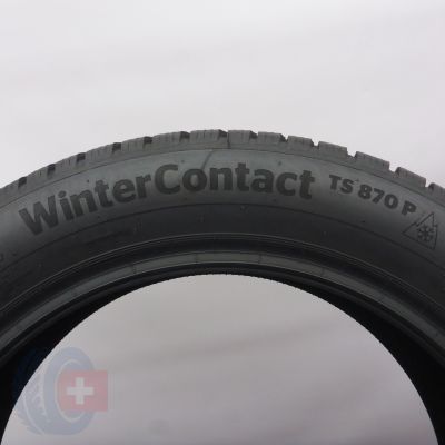 7. 205 55 17 2x CONTINENTAL 205/55 R17 95V XL WinterContact TS870P Winterreifen 2024 WIE NEU 7,2mm