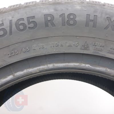 8. 235 65 18 4x CONTINENTAL 235/65 R18 110H XL WinterContact TS 870 P Winterreifen 2023 VOLL WIE NEU 