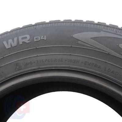 5. 215 65 16 2x NOKIAN 215/65 R16 102H XL WR D4 Winterreifen 2017 6-6,8mm