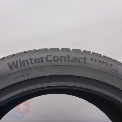 6. 245 45 19 2x CONTINENTAL 245/45 R19 102V XL WinterContact TS 870 P Winterreifen 2022 Ungebraucht   