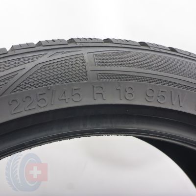 4. 225 45 18 2x VREDESTEIN 225/45 R18 95W XL Wintrac Pro Winterreifen 2022 6,2-6,5mm