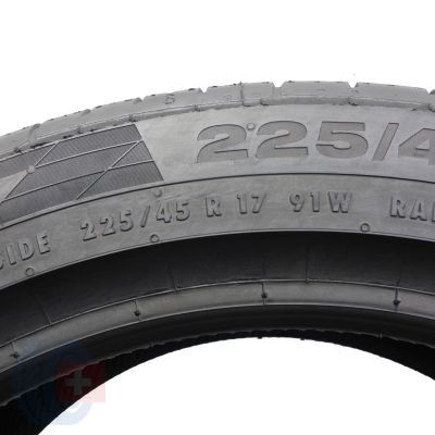 4. 225 45 17 2x CONTINENTAL 225/45 R17 91W ContiSportContact 5 Sommerreifen RunFlat BMW 2020 WIE NEU VOLL