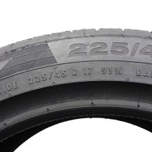 4. 225 45 17 2x CONTINENTAL 225/45 R17 91W ContiSportContact 5 Sommerreifen RunFlat BMW 2020 WIE NEU VOLL