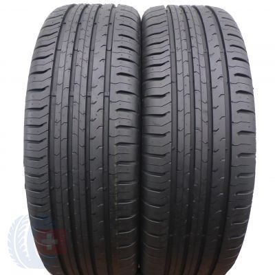 2. 4 x CONTINENTAL 215/60 R17 96H 7,5mm ContiEcoContact 5 Sommerreifen DOT14