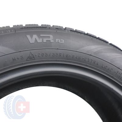 7. 4 x NOKIAN 205/55 R16 94H XL WR A3 Winterreifen DOT13 6,8-7,2mm
