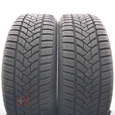 3.  215 60 16 4x DUNLOP  215/60 R16 95H WinterSport 5 Winterreifen 2020 9-8mm