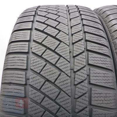 2. 255 45 19 2x CONTINENTAL 255/45 R19 100V N0 ContiWinterContact TS830P Winterreifen 2020 7-7,2mm