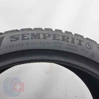 5. 225 40 19 4x SEMPERIT 225/40 R19 93W XL Speed-Grip 5 Winterreifen 2025 9-8-7,8mm WIE NEU 