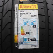 2. 335 30 20 2x PIRELLI 335/30 R20 104Y PZero L Sommerreifen 2017 WIE NEU VOLL