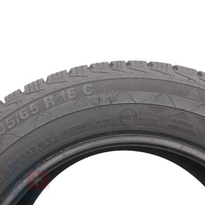 7. 205 65 16C 4x CONTINENTAL 205/65 R16C 107/105T Vanco Winter 2 Winterreifen 7,8-9mm 2018/23