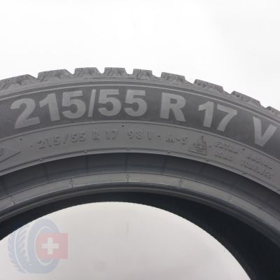 8. 215 55 17 4x SEMPERIT 215/55 R17 98V XL Speed-Grip 5 Winterreifen 2025 8mm WIE NEU