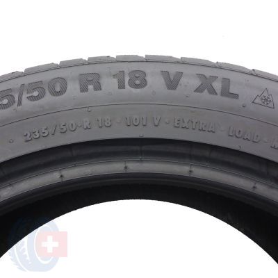 8.  235 50 18 2x CONTINENTAL 235/50 R18 101V XL WinterContact TS 850 P Winterreifen  2021 6,8mm