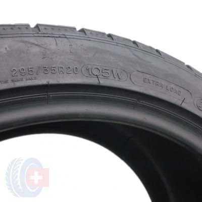 6. 2 x MICHELIN 295/35 R20 105W XL Pilot Alpin PA4 Winterreifen DOT15  7-8mm WIE NEU