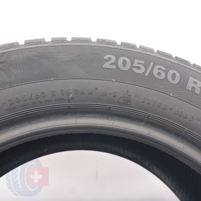 6. 205 60 16 4x CONTINENTAL 205/60 R16 96H XL ContiWinterContact TS830P Winterreifen 2019 6,7-7mm