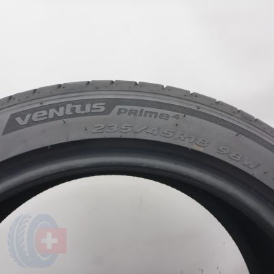 6. 235 45 18 4x HANKOOK 235/45 R18 98W XL Ventus Prime 4 Sommerreifen 2023 6,8-6,2mm