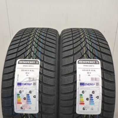 6. 225 45 18 4x SEMPERIT 225/45 R18 95V XL Speed-Grip 5 Winterreifen 2025 Ungebraucht  