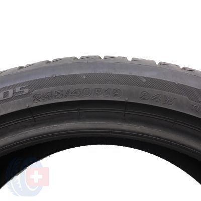 4. 2 x BRIDGESTONE 245/40 R19 94W Turanza T005 Sommerreifen 2022 6,2mm