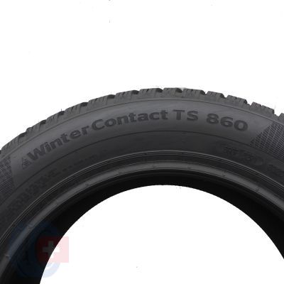 5. 205 55 16 1x CONTINENTAL 205/55 R16 91H WinterContact TS860 Winterreifen 2019 WIE NEU VOLL