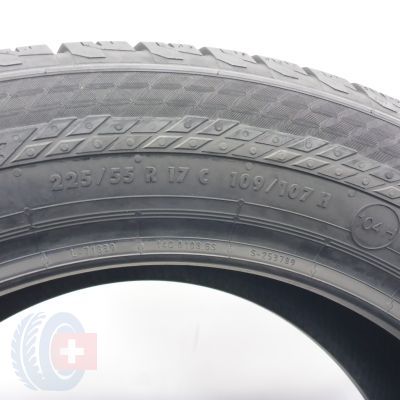 6. 225 55 17C 2x CONTINENTAL 225/55 R17C 109/107H VanContact 4Season Ganzjahresreifen 2023 VOLL WIE NEU 