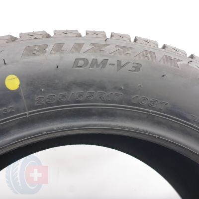 6. 235 55 17 2x BRIDGESTONE 235/55 R17 103T XL Blizzak DM-V3 Winterreifen 2020 VOLL