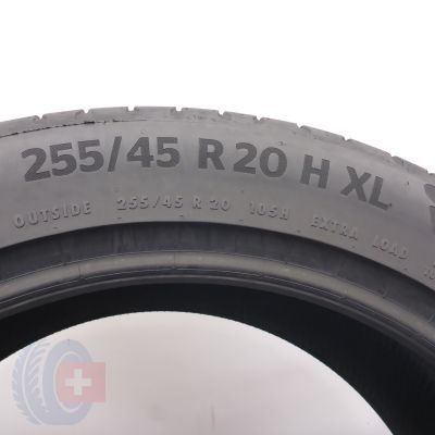 5. 255 45 20 1x CONTINENTAL 255/45 R20 105H  EcoContact 6 Q Sommerreifen 2024 6mm