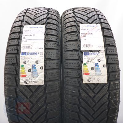  195 55 20 2x MICHELIN 195/55 R20 95H XL Alpin 6 Winterreifen 2021 Ungebraucht  
