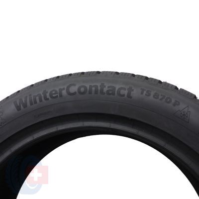 6. 215 55 18 2x CONTINENTAL 215/55 R18 99V XL WinterContact TS870P Winterreifen 8,5mm 2022