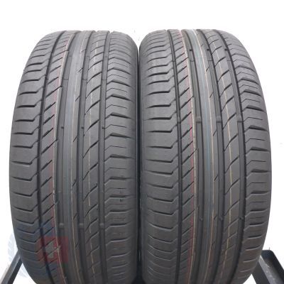 5. 4 x CONTINENTAL 235/50 R17 96W XL ContiSportContact 5 Sommerreifen 2019 WIE NEU 