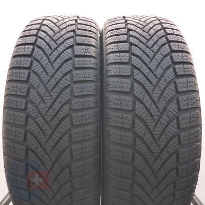 215 55 17 2x FALKEN 215/55 R17 98V XL EuroWinter HS02 Winterreifen 2023 8,2mm WIE NEU