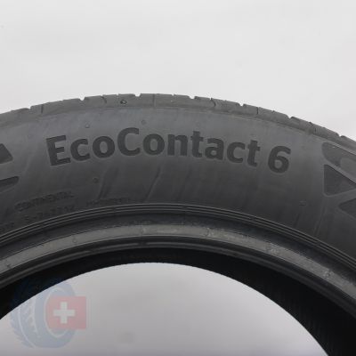 6. 215 55 17 2x CONTINENTAL 215/55 R17 98H EcoContact6 Sommerreifen 2022 5,8mm