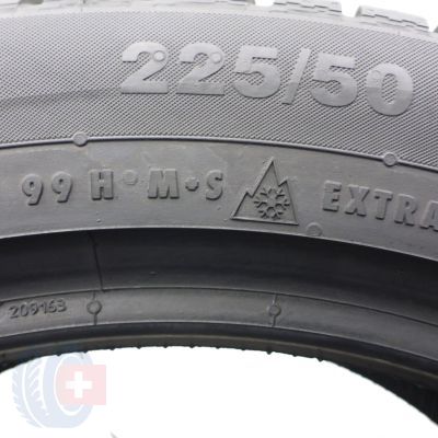 2. 225 50 18 2x CONTINENTAL 225/50 R18 99H  XL ContiWinterContact TS830P AO Winterreifen 2022 7,8mm